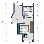 Alte Teestube W 70 Апартаменты